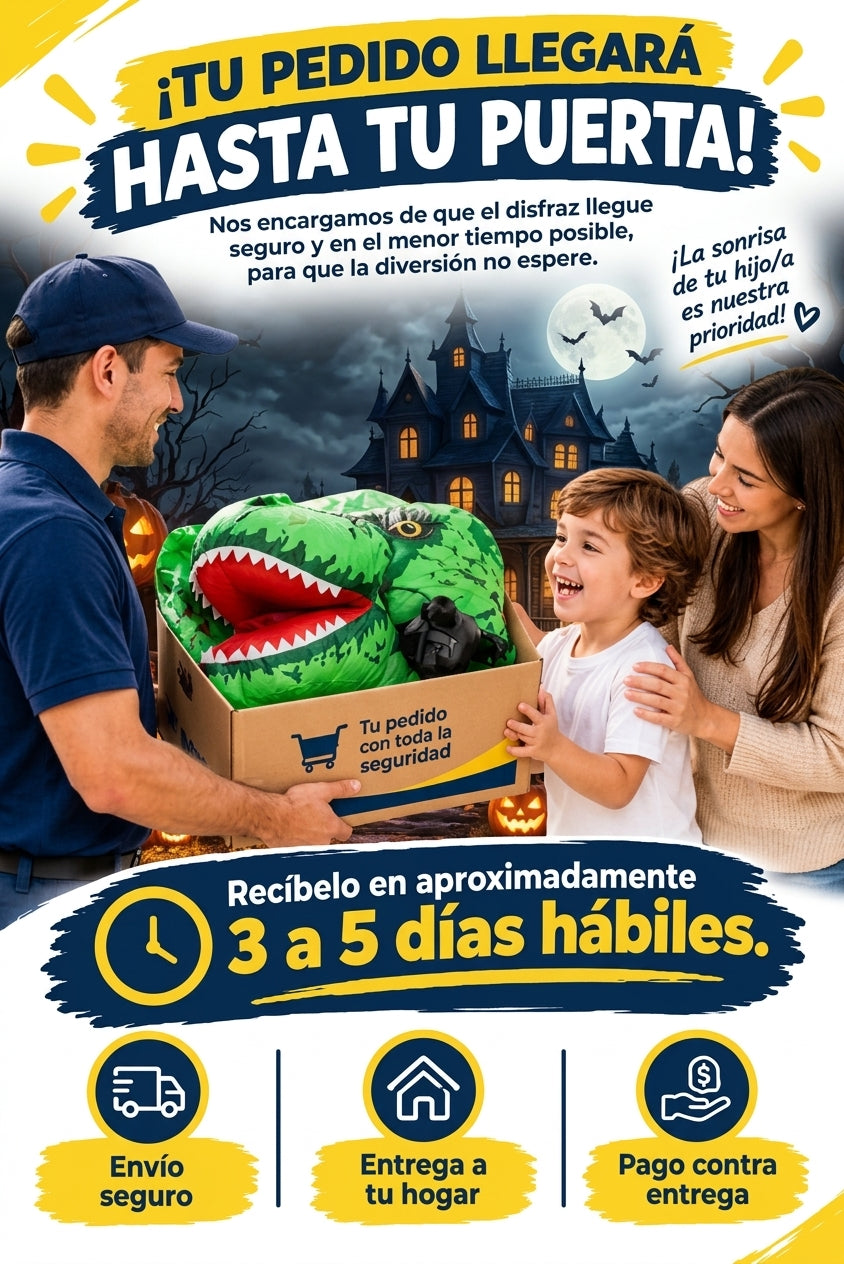 Disfraz Inflable Halloween– ¡El Disfraz que Hará Destacar a tu Pequeño!