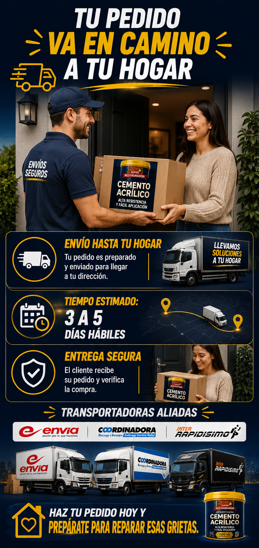 PROMO 2X1 Cemento Acrílico ProBuild